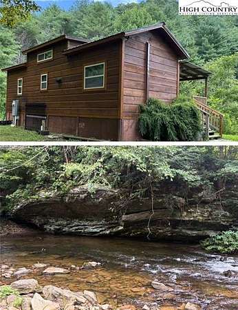 16 Acres of Recreational Land with Home for Sale in Grassy Creek, North Carolina