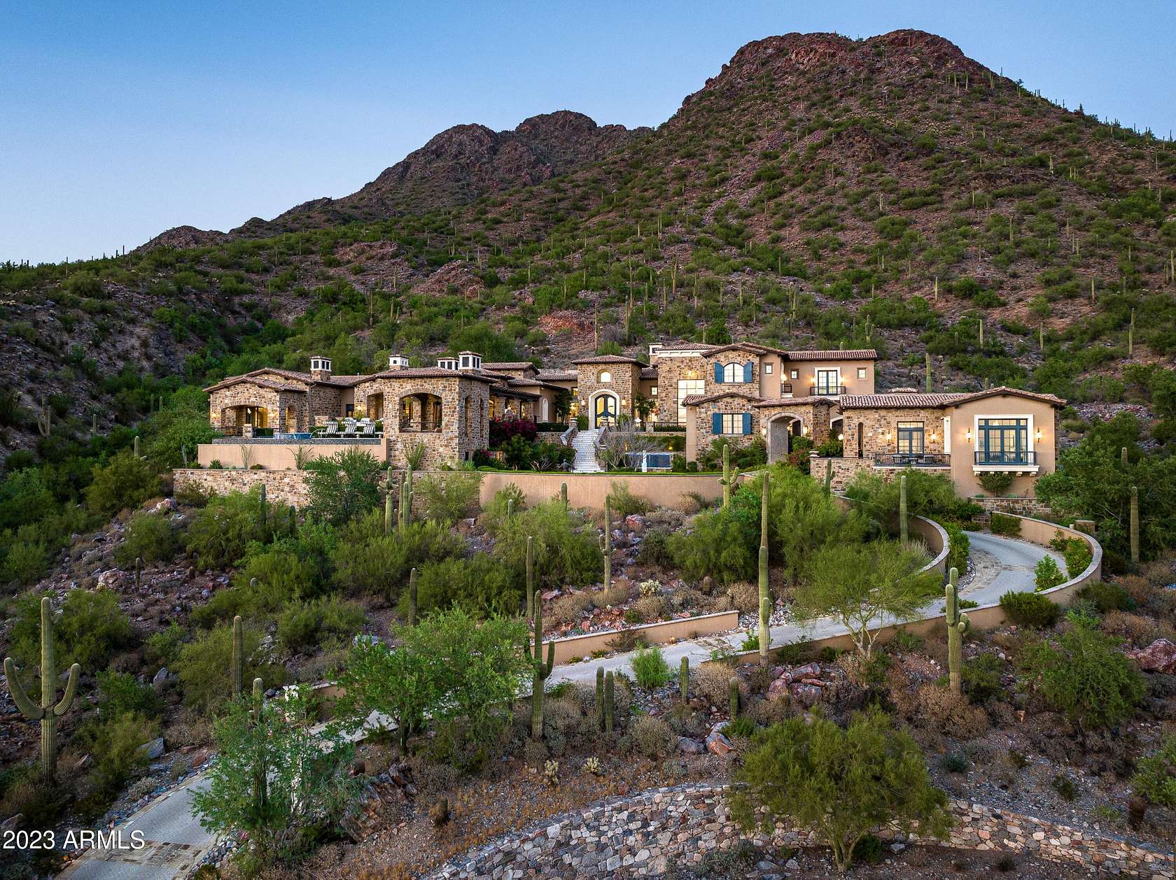 3.3 Acres of Residential Land with Home for Sale in Scottsdale, Arizona