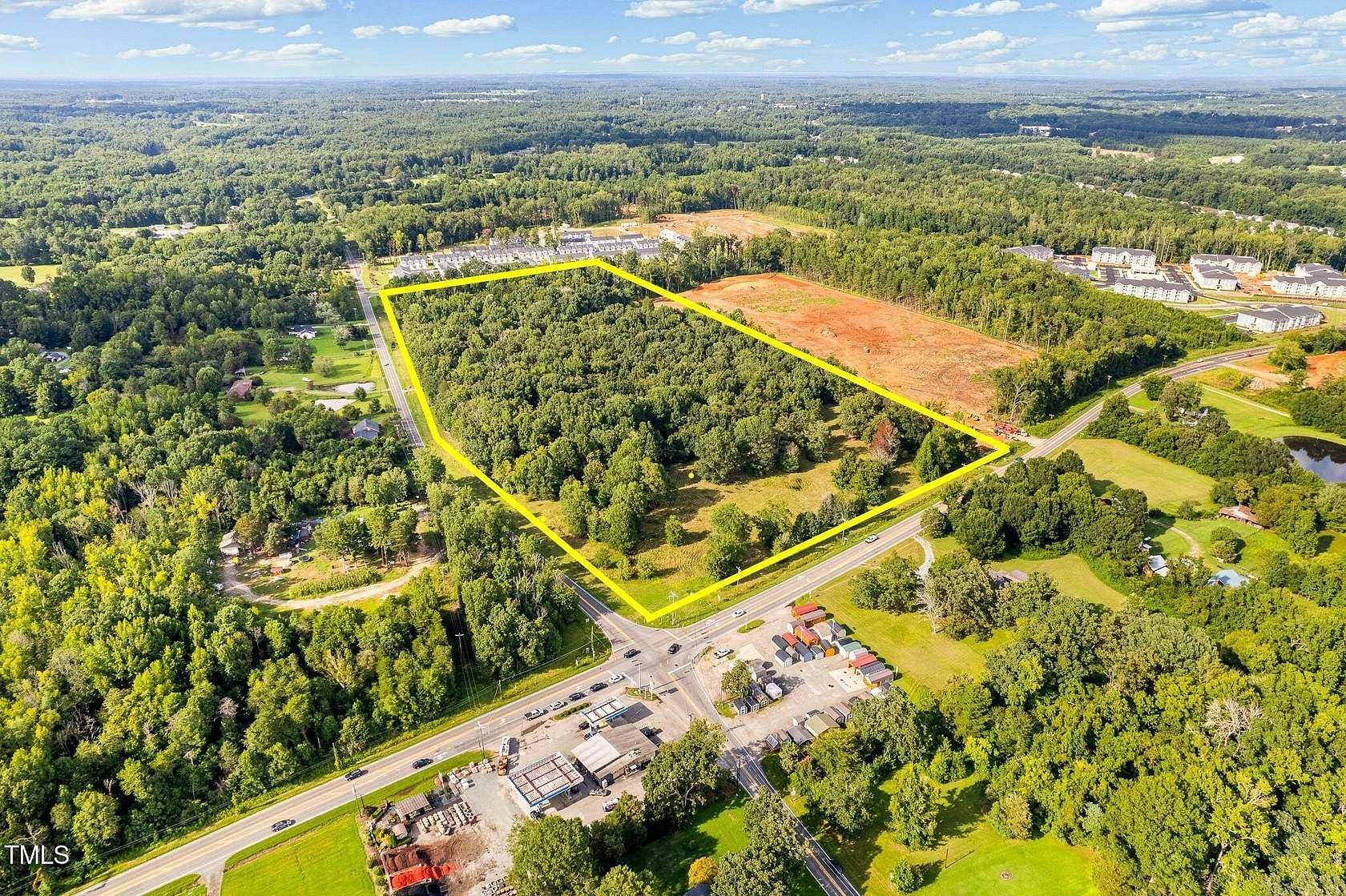 28 Acres of Mixed-Use Land for Sale in Whitsett, North Carolina