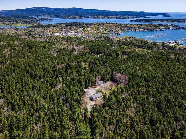 47.9 Acres of Recreational Land with Home for Sale in Southwest Harbor, Maine