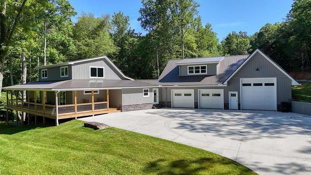 5 Acres of Residential Land with Home for Sale in Blairsville, Georgia