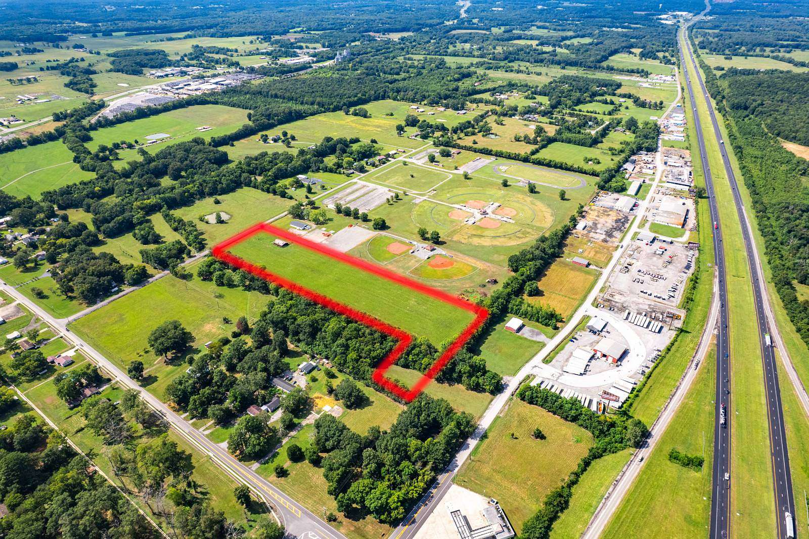 10 Acres of Residential Land for Sale in Falkville, Alabama