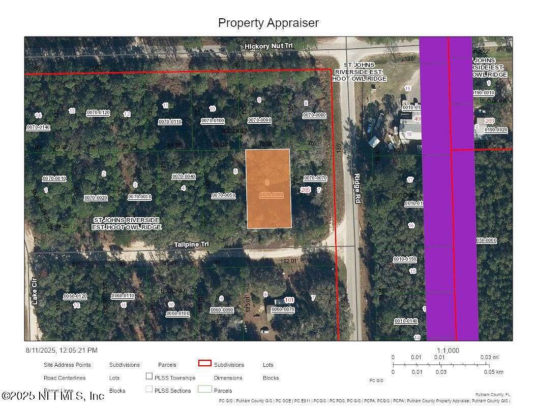 0.46 Acres of Residential Land for Sale in Satsuma, Florida