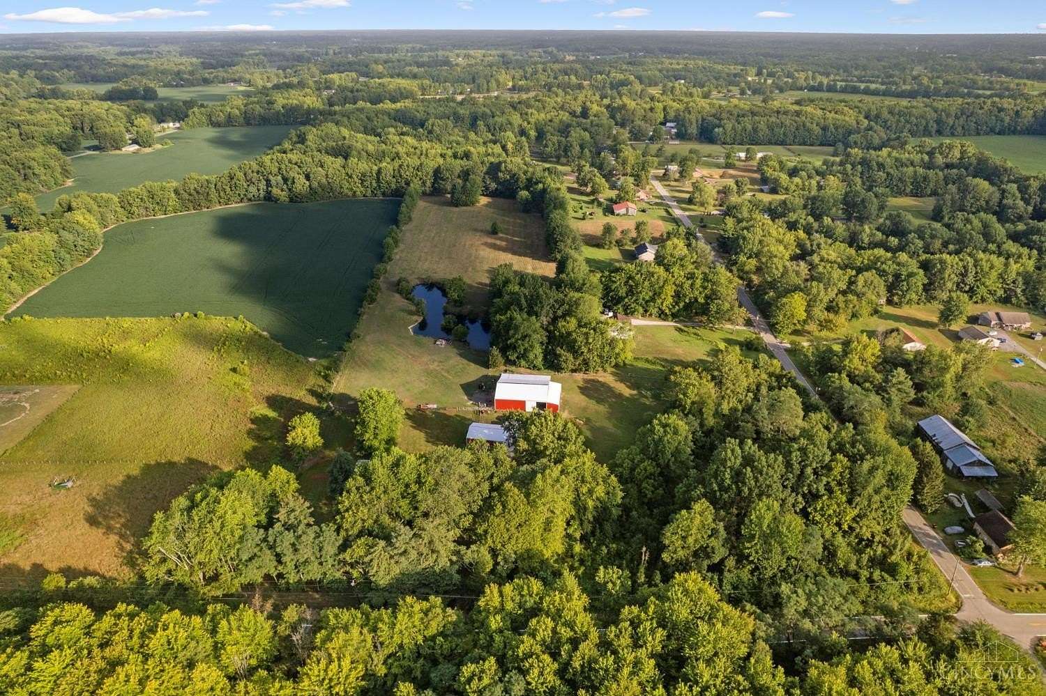 12.1 Acres of Land with Home for Sale in Tate Township, Ohio