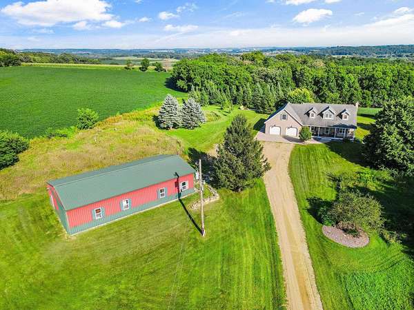 37.1 Acres of Recreational Land with Home for Sale in Mount Horeb, Wisconsin