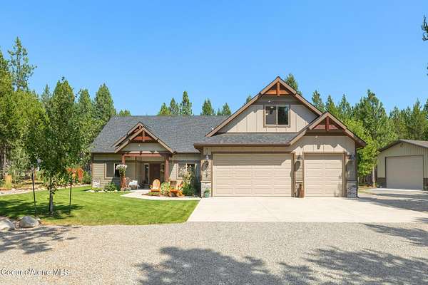 5 Acres of Residential Land with Home for Sale in Rathdrum, Idaho