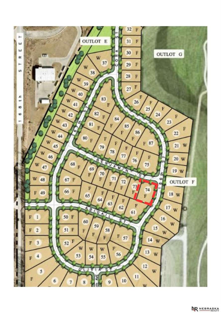 0.28 Acres of Residential Land for Sale in Bennington, Nebraska