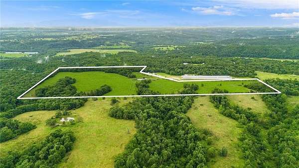 56 Acres of Recreational Land & Farm for Sale in Decatur, Arkansas