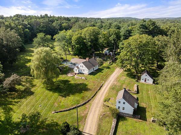 292 Acres of Recreational Land with Home for Sale in Ashford, Connecticut