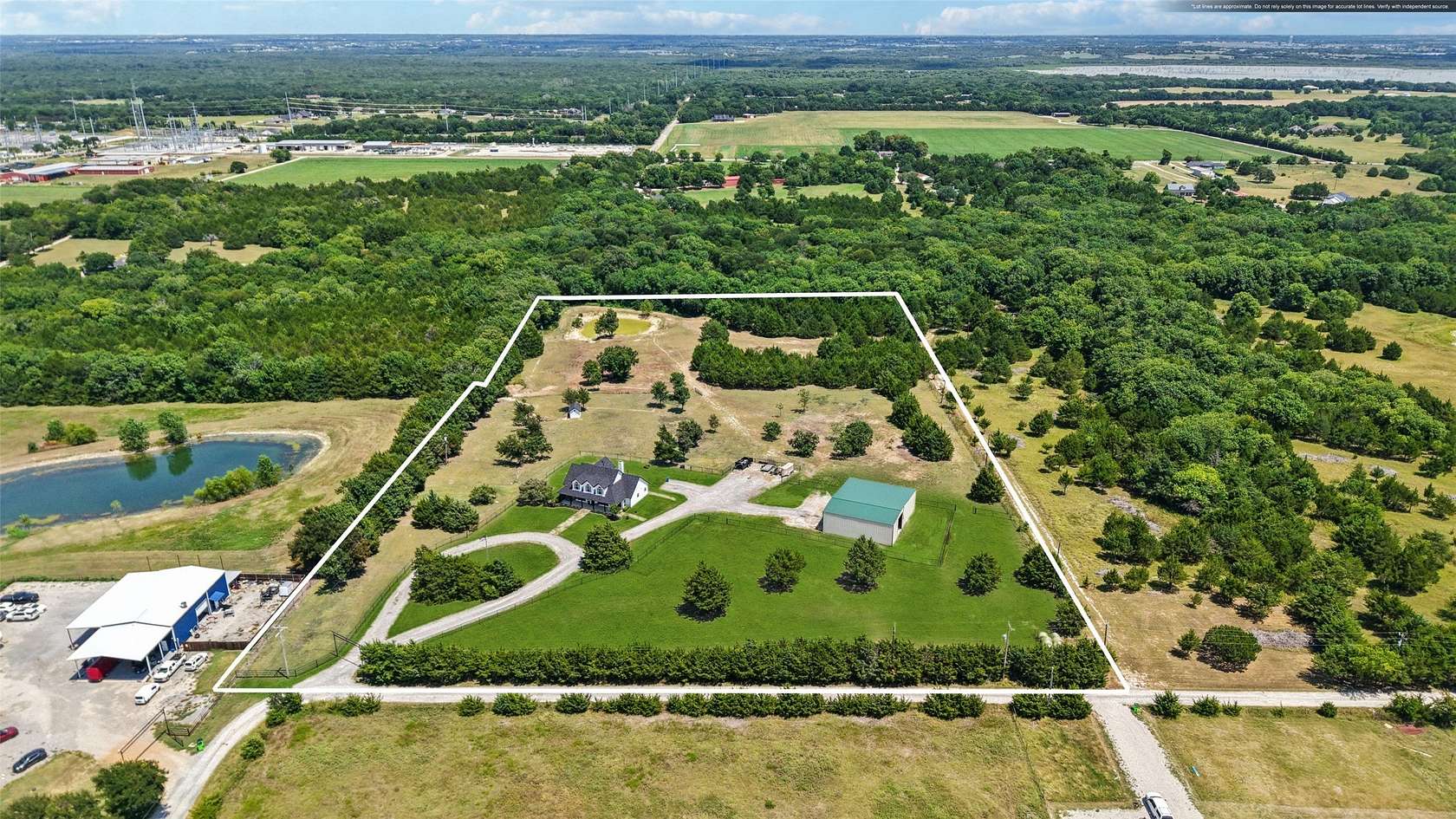 10.4 Acres of Recreational Land with Home for Sale in Princeton, Texas