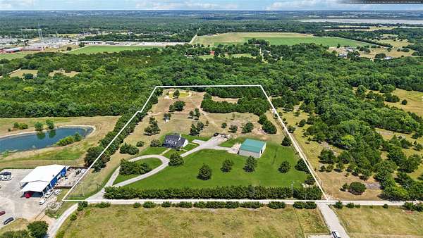 10.4 Acres of Recreational Land with Home for Sale in Princeton, Texas