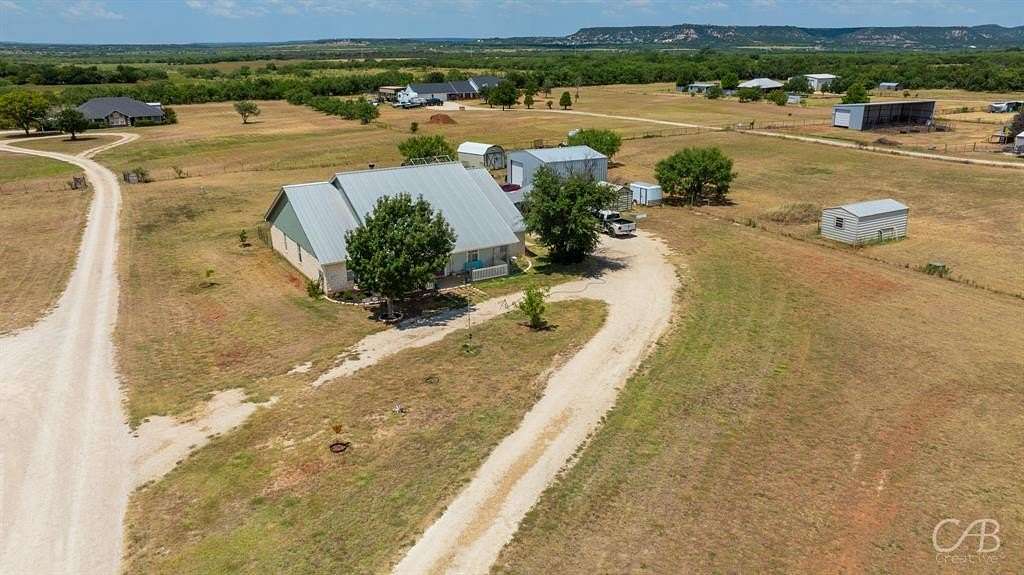 2.65 Acres of Residential Land with Home for Sale in Tuscola, Texas