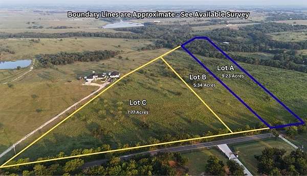 9.23 Acres of Residential Land for Sale in Ennis, Texas