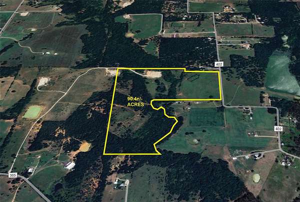 90.4 Acres of Land for Sale in Grandview, Texas