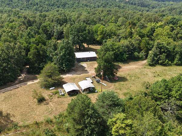 70 Acres of Recreational Land with Home for Sale in Mammoth Spring, Arkansas
