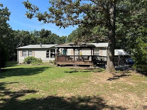 20 Acres of Recreational Land with Home for Sale in Locust Grove, Oklahoma