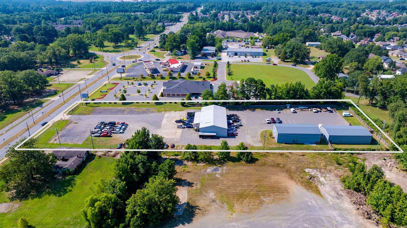 3 Acres of Improved Commercial Land for Sale in Benton, Arkansas