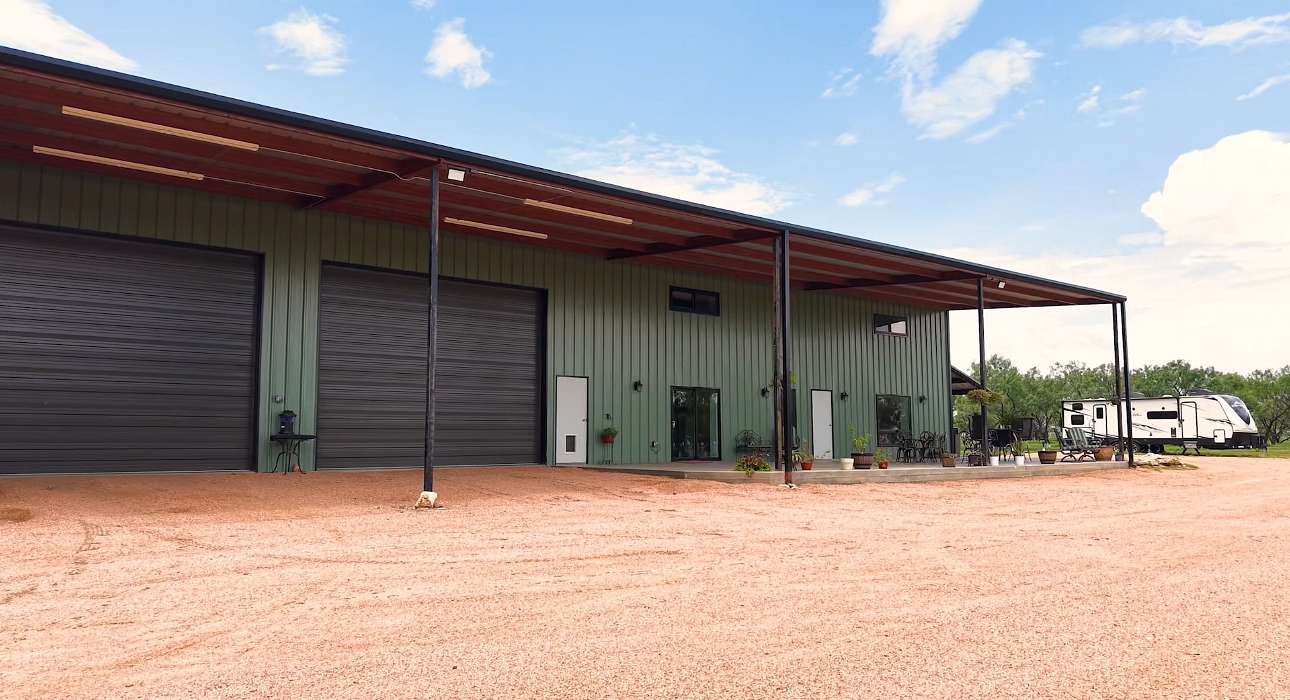 85 Acres of Land with Home for Sale in Rochelle, Texas