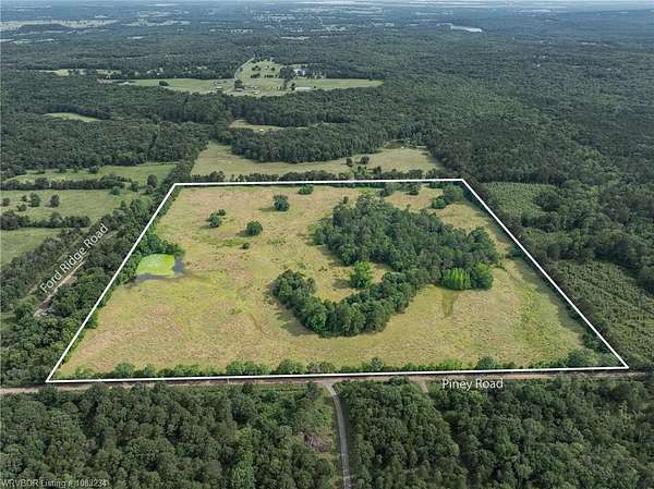 40 Acres of Recreational Land & Farm for Sale in Mulberry Township, Arkansas