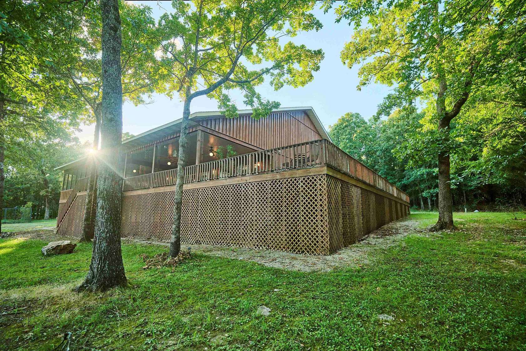 17 Acres of Land with Home for Sale in Hardy, Arkansas
