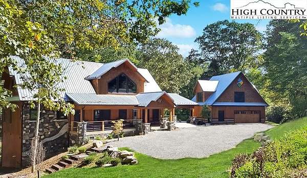 2.6 Acres of Residential Land with Home for Sale in Sugar Grove, North Carolina