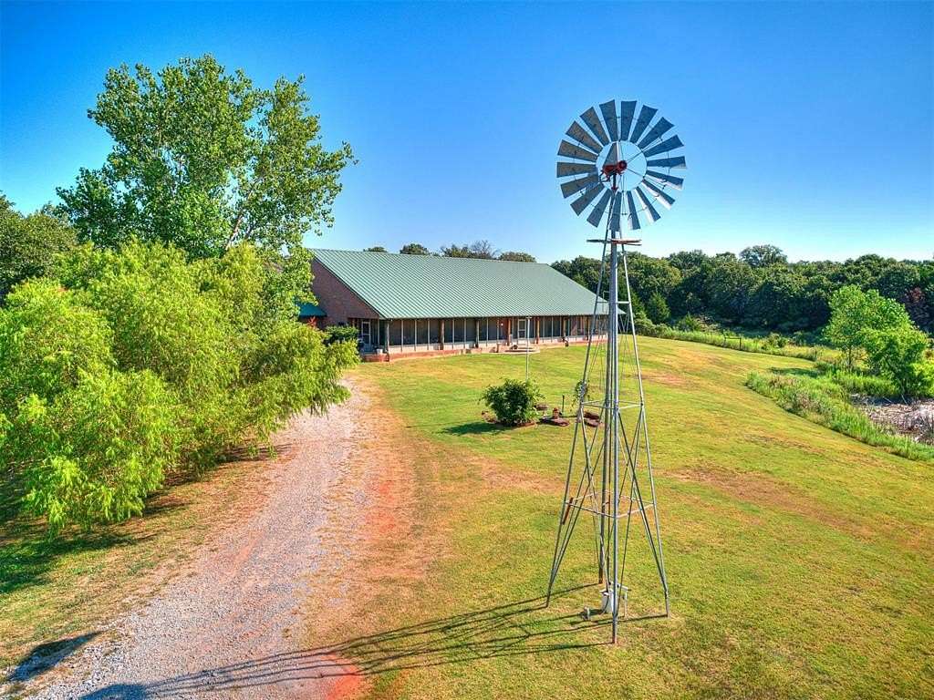 10 Acres of Land with Home for Sale in Luther, Oklahoma