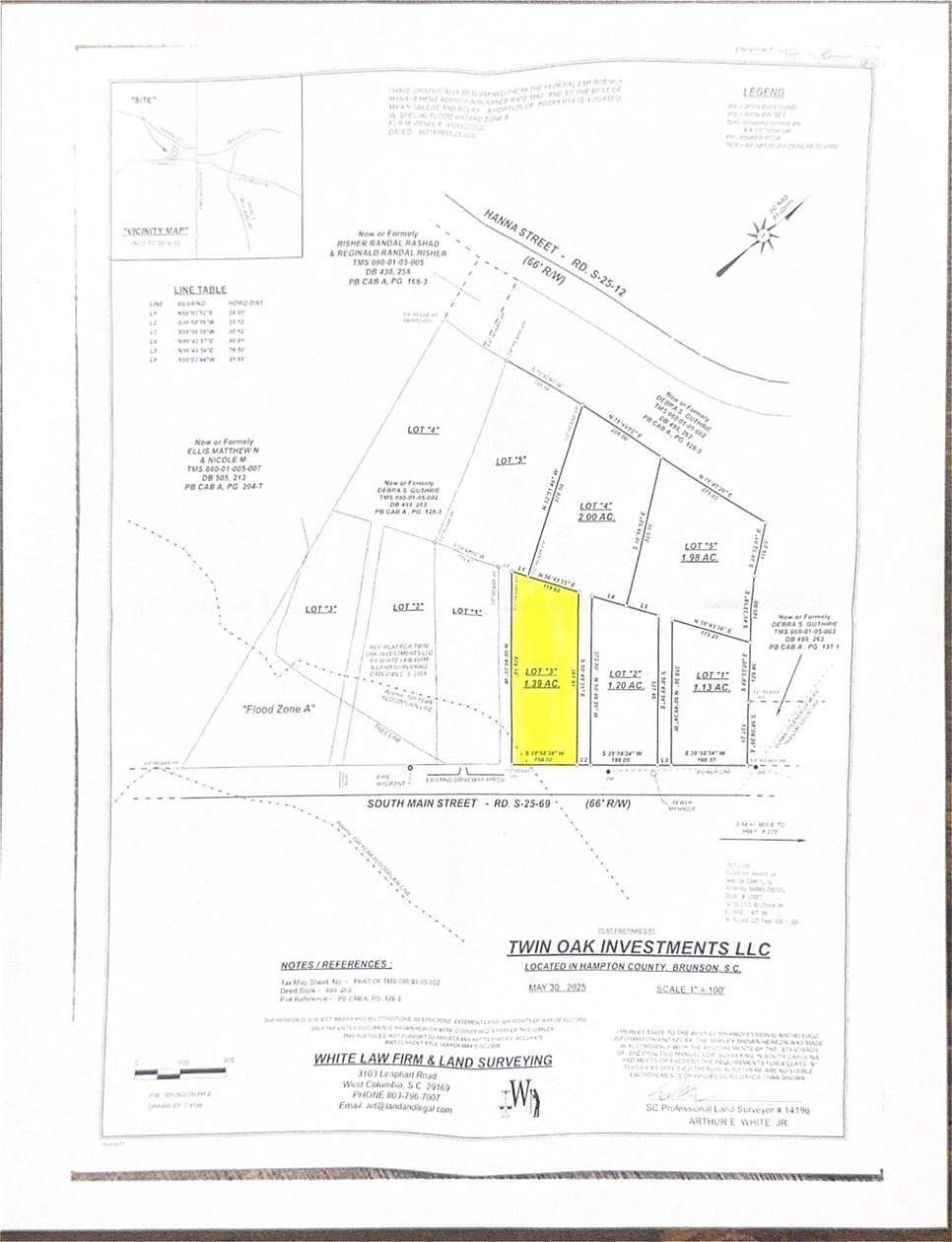 1.39 Acres of Land for Sale in Brunson, South Carolina