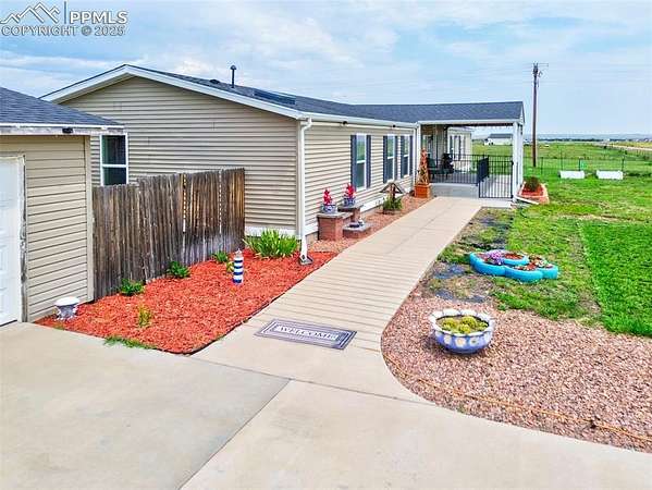 2.66 Acres of Residential Land with Home for Sale in Calhan, Colorado