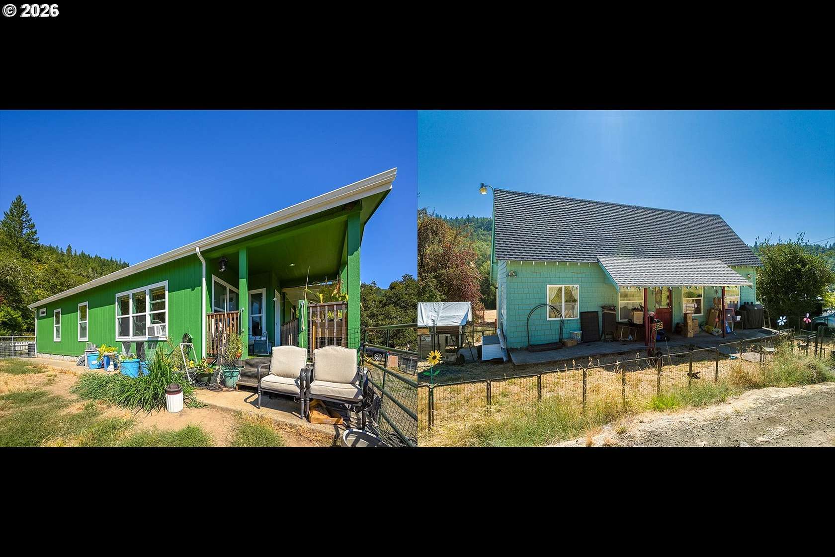 80 Acres of Agricultural Land with Home for Sale in Roseburg, Oregon