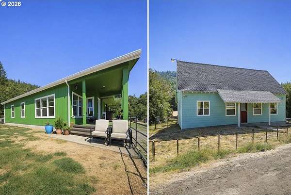 80 Acres of Agricultural Land with Home for Sale in Roseburg, Oregon