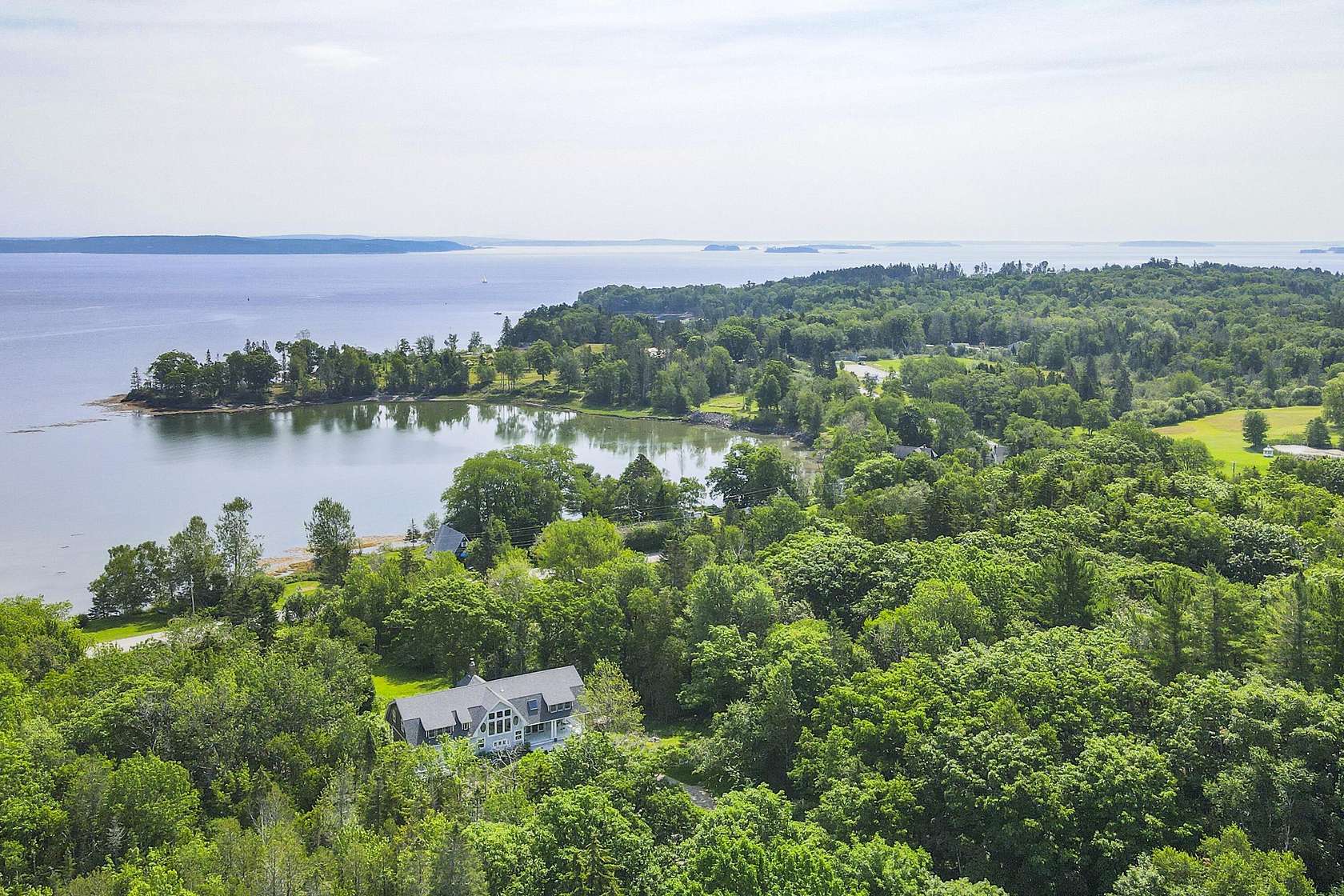 3.73 Acres of Residential Land with Home for Sale in Islesboro, Maine