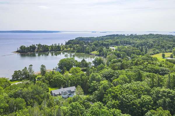 3.73 Acres of Residential Land with Home for Sale in Islesboro, Maine