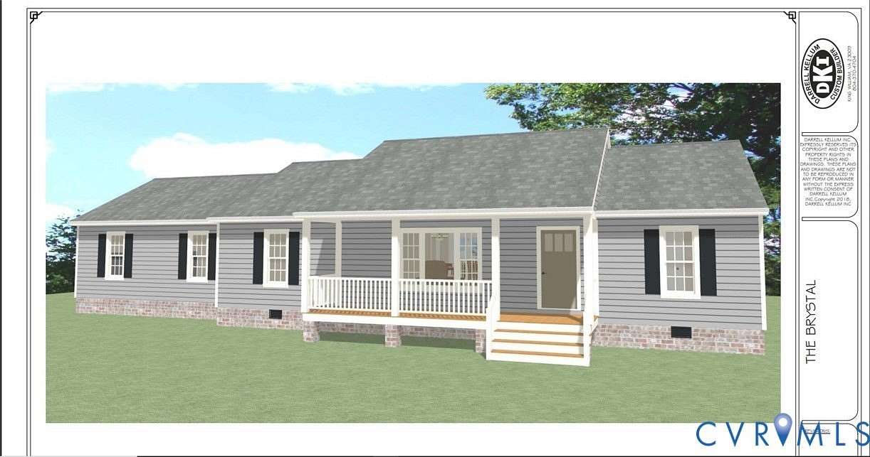 5 Acres of Residential Land with Home for Sale in King William, Virginia