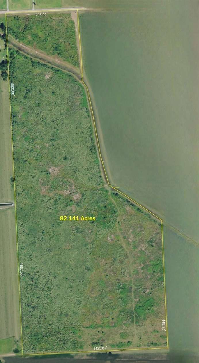 82.1 Acres of Land for Sale in Winnie, Texas