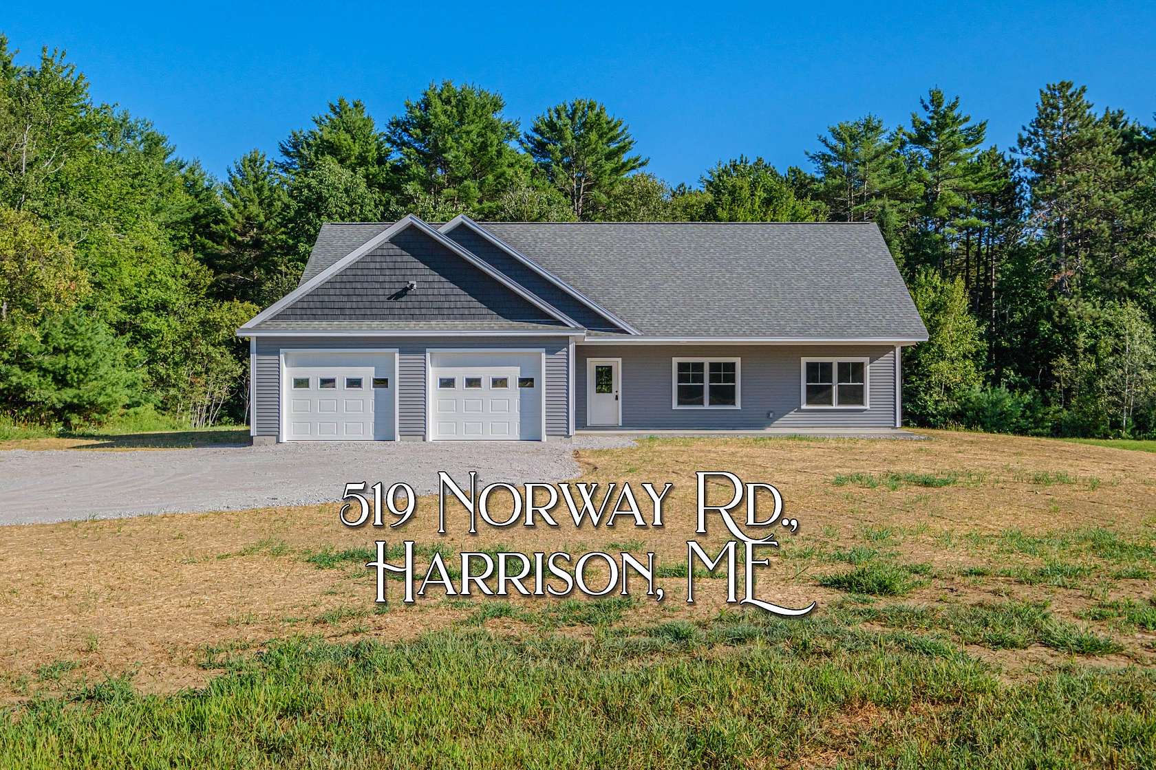 2.52 Acres of Residential Land with Home for Sale in Harrison, Maine