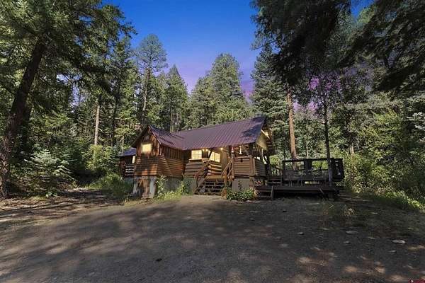 2 Acres of Residential Land with Home for Sale in Pagosa Springs, Colorado