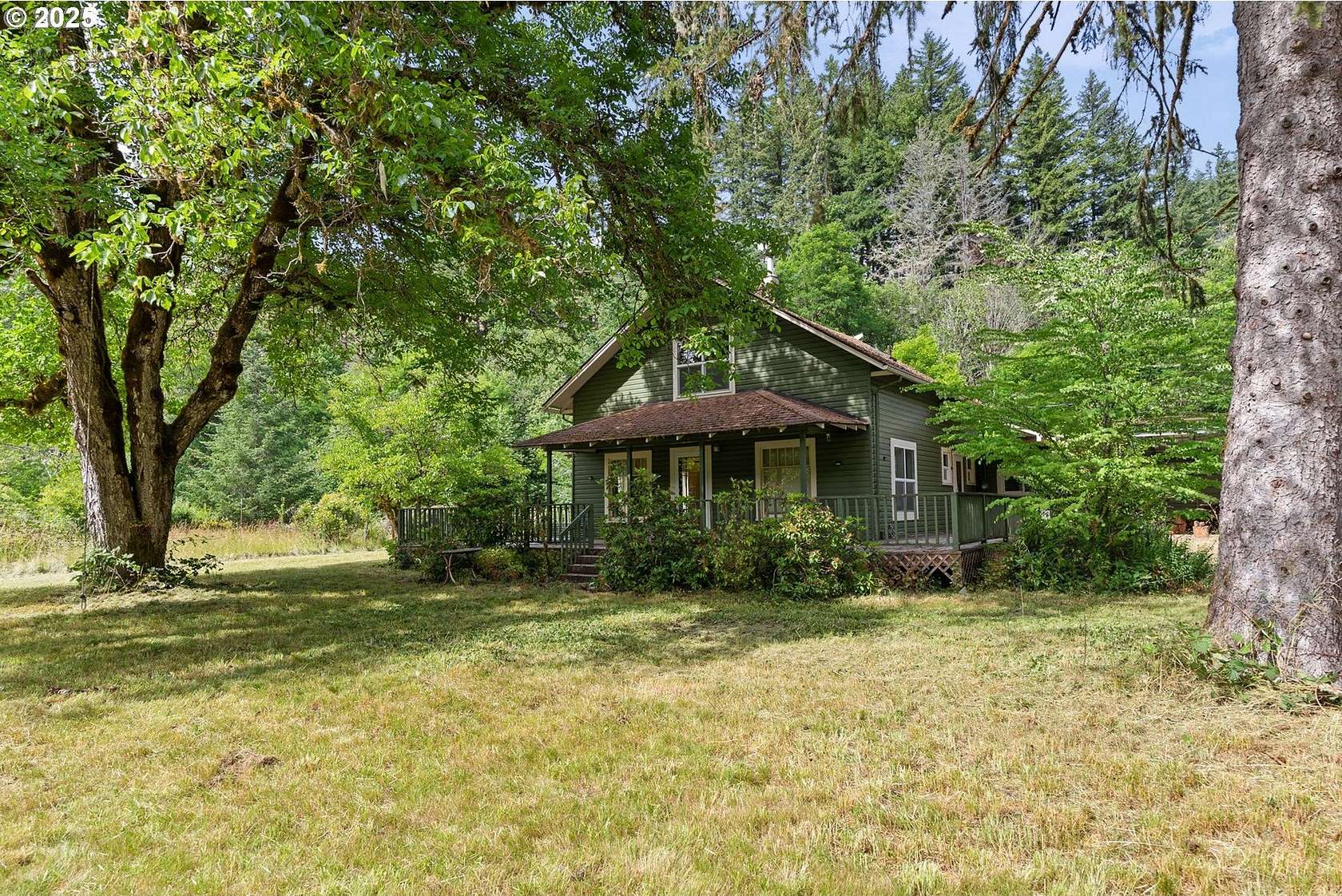 43.4 Acres of Agricultural Land with Home for Sale in Fall Creek, Oregon