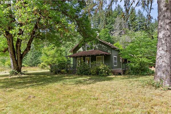 43.4 Acres of Agricultural Land with Home for Sale in Fall Creek, Oregon