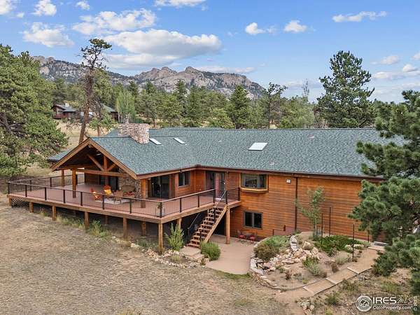 1.59 Acres of Residential Land with Home for Sale in Estes Park, Colorado