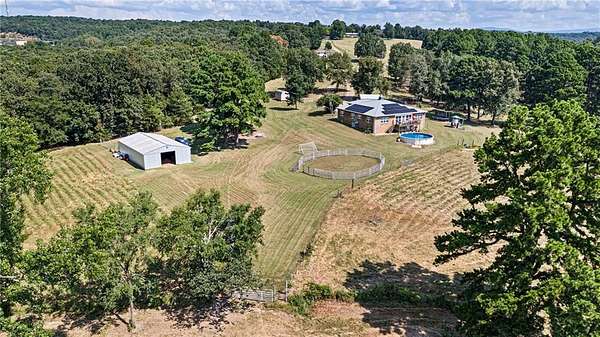 40 Acres of Agricultural Land with Home for Sale in Clarksville, Arkansas