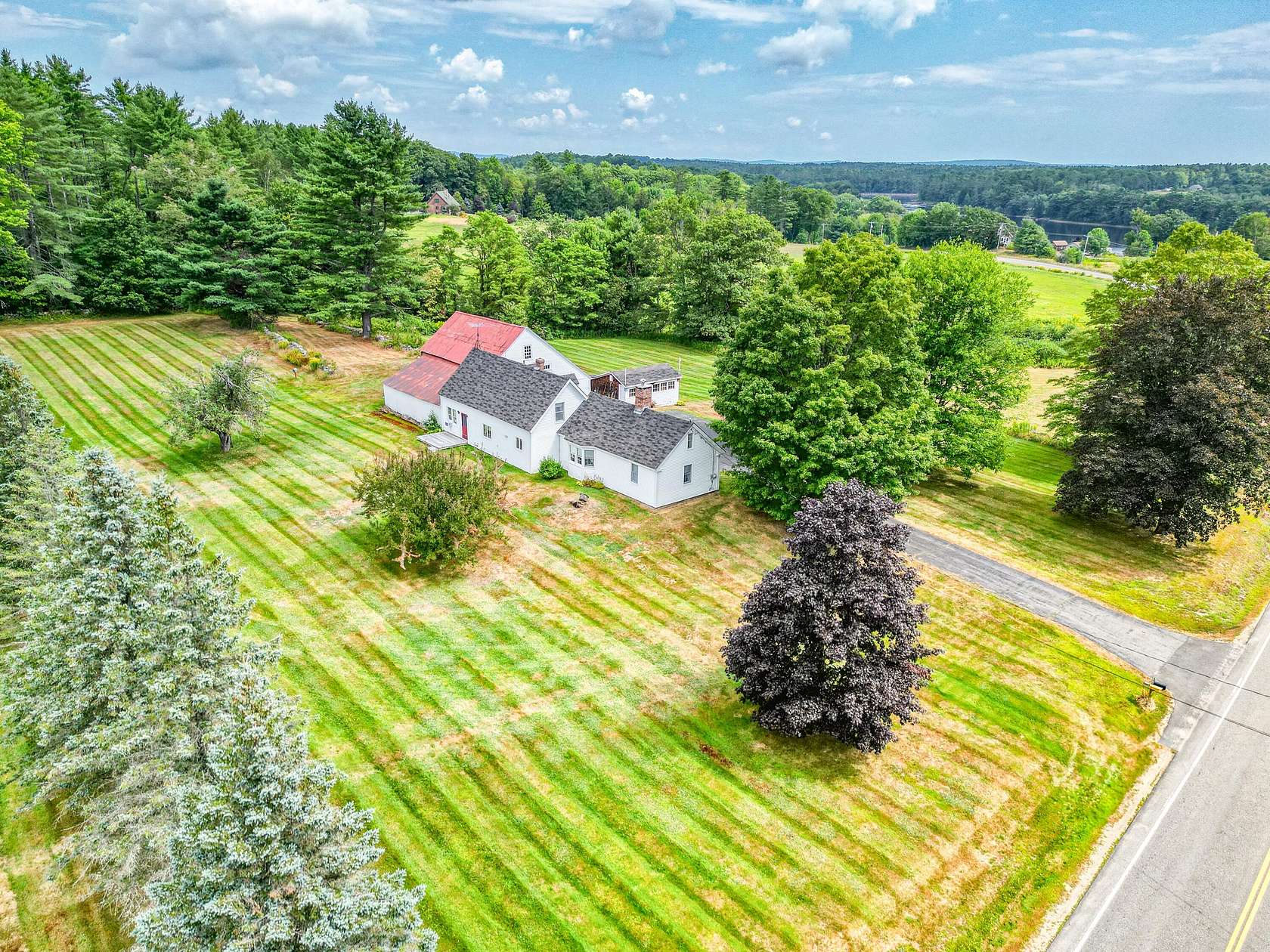 20 Acres of Land with Home for Sale in Turner, Maine