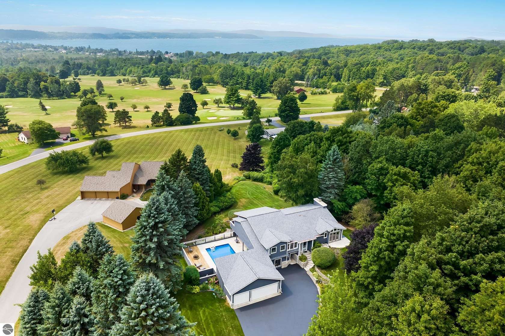 1.8 Acres of Residential Land with Home for Sale in Beulah, Michigan