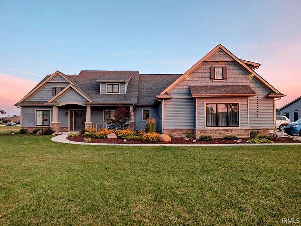 7.5 Acres of Residential Land with Home for Sale in Leo, Indiana