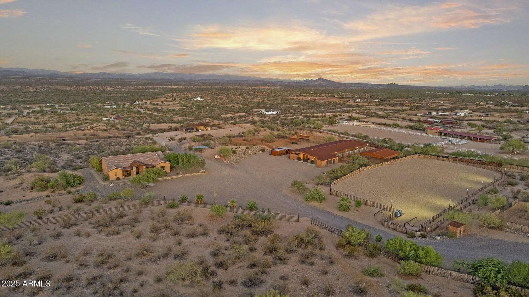 22.7 Acres of Agricultural Land with Home for Sale in Congress, Arizona