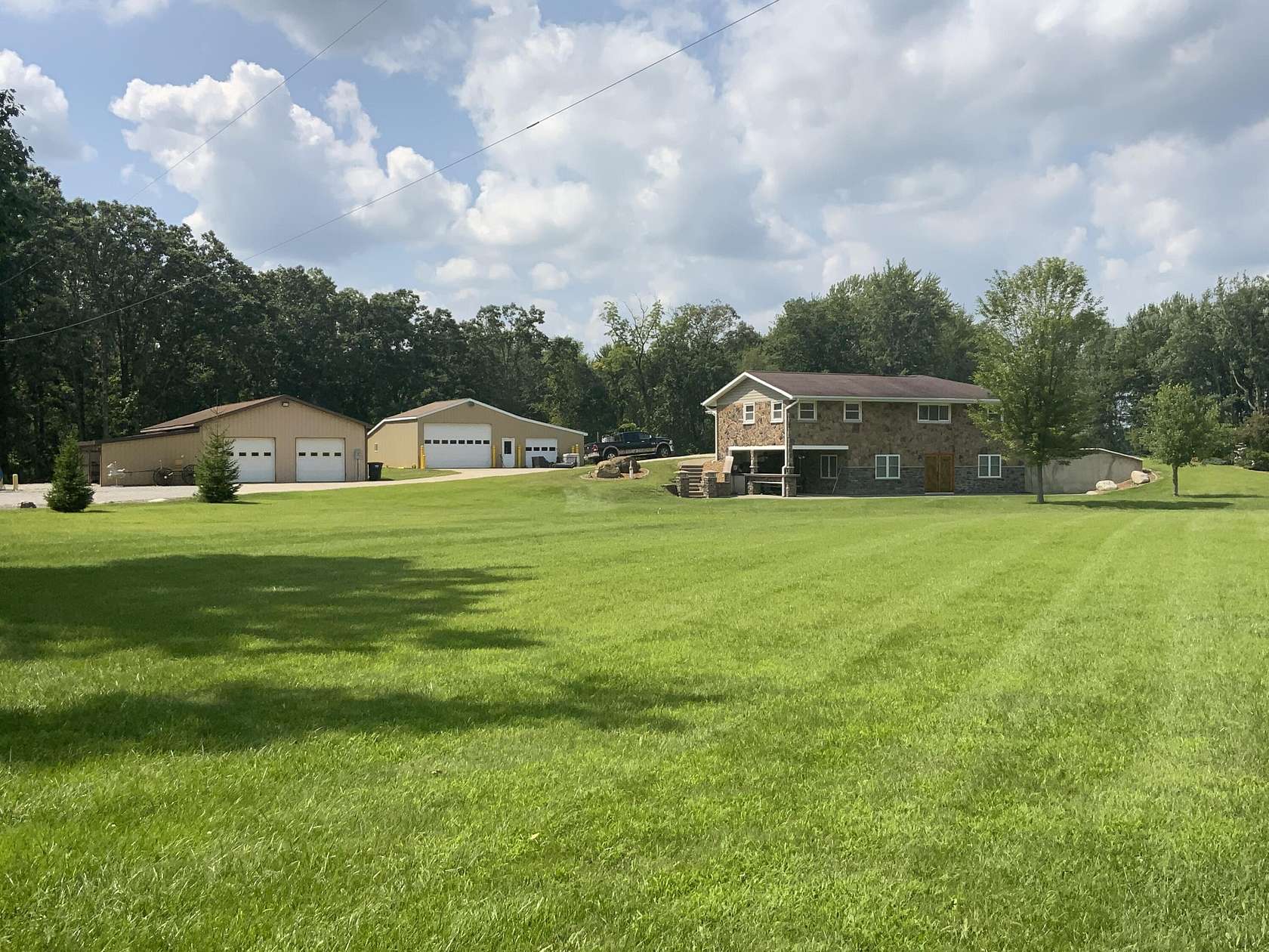 18 Acres of Recreational Land with Home for Sale in Jackson, Michigan