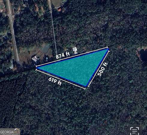 2.8 Acres of Residential Land for Sale in Woodbine, Georgia