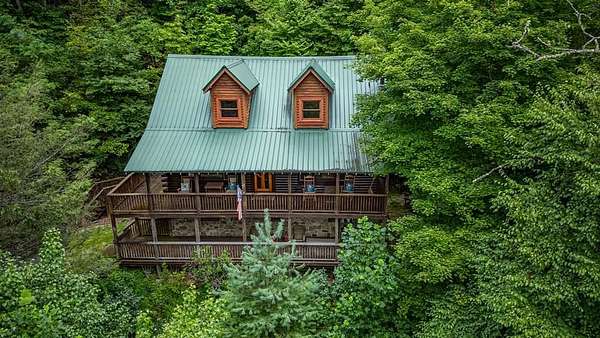 2.14 Acres of Residential Land with Home for Sale in Bryson City, North Carolina