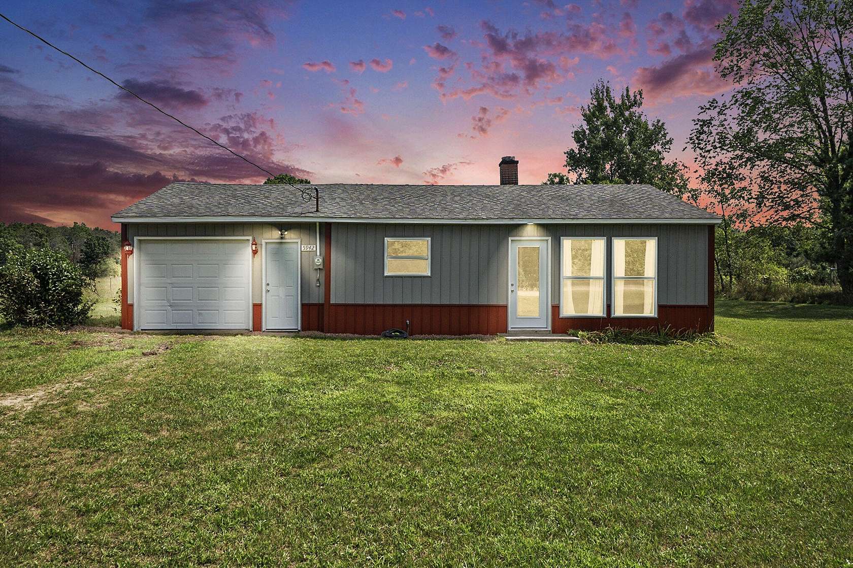 10 Acres of Land with Home for Sale in White Cloud, Michigan