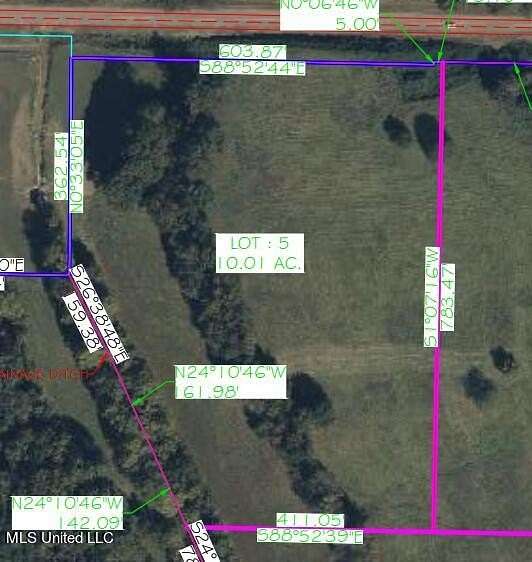 10 Acres of Land for Sale in Hernando, Mississippi