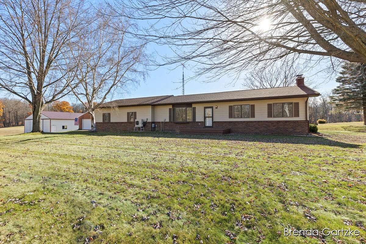 5 Acres of Land with Home for Sale in White Cloud, Michigan